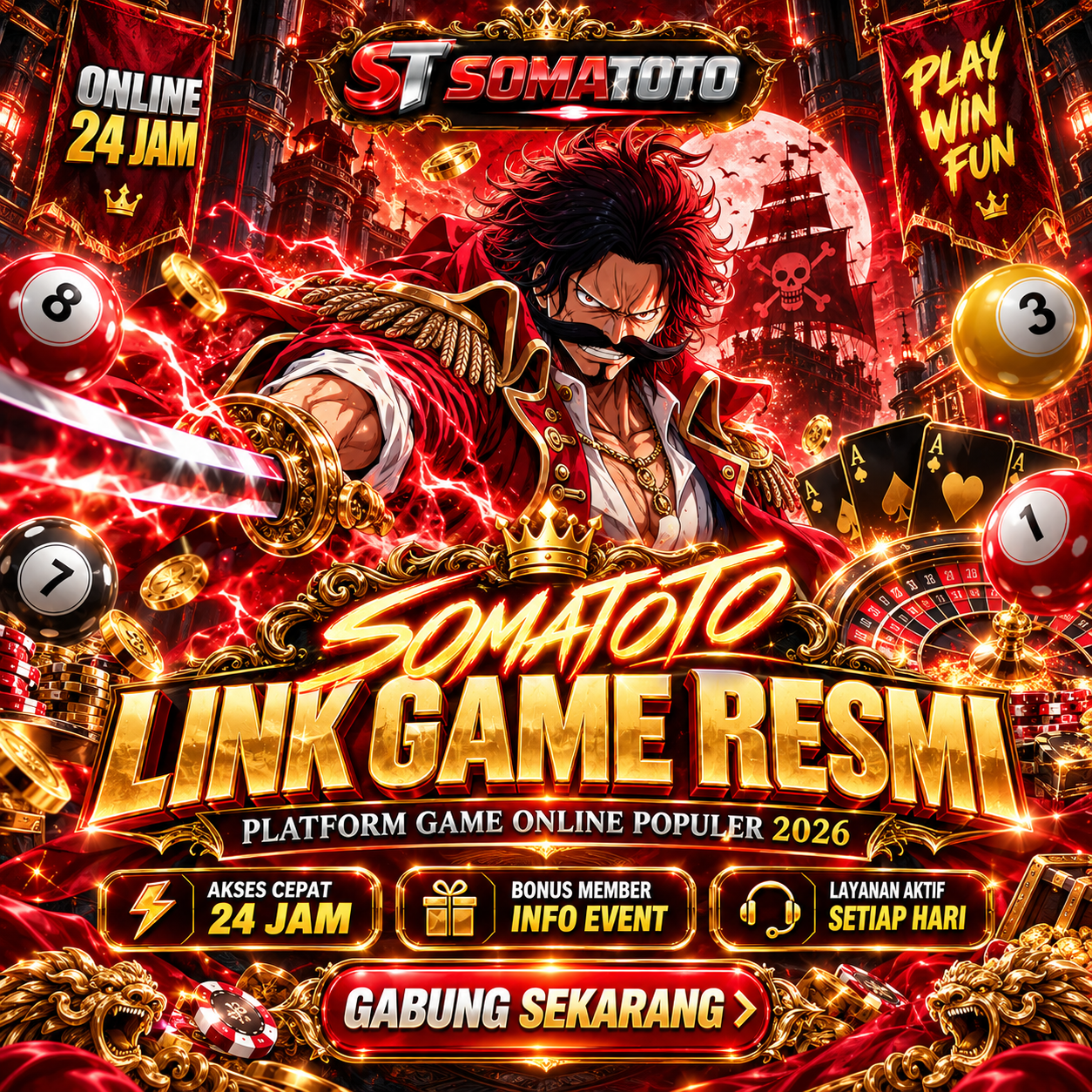 SOMATOTO : Data Statistik Situs Togel Online 4D & Bandar Toto Slot Gacor